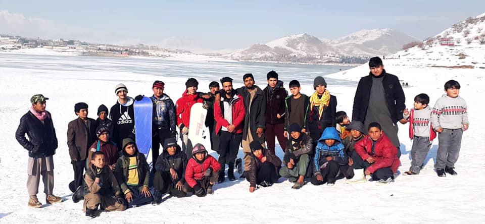 ASF Lunched a Snowboarding Event for Street Children Workers