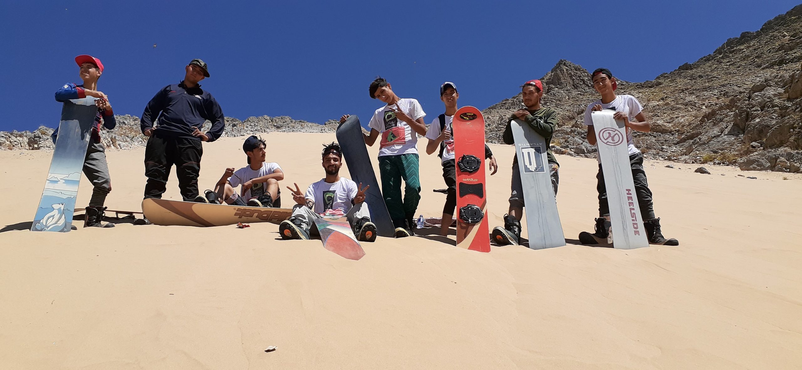 The First Sand Boarding in Afghanistan Just Happened to Make an Impact.
